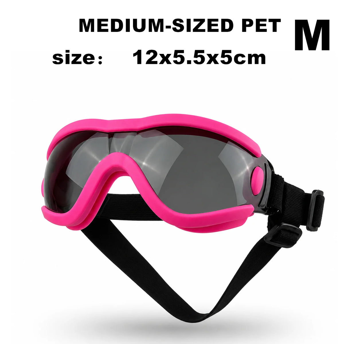 Adjustable Dog Sunglasses | Anti-UV Pet Goggles
