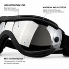 Adjustable Dog Sunglasses | Anti-UV Pet Goggles