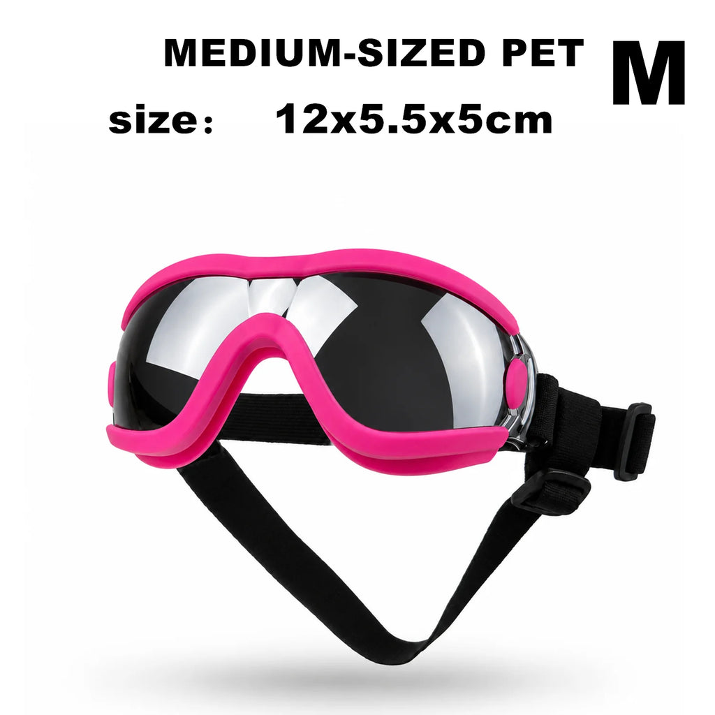 Adjustable Dog Sunglasses | Anti-UV Pet Goggles