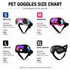 Adjustable Dog Sunglasses | Anti-UV Pet Goggles