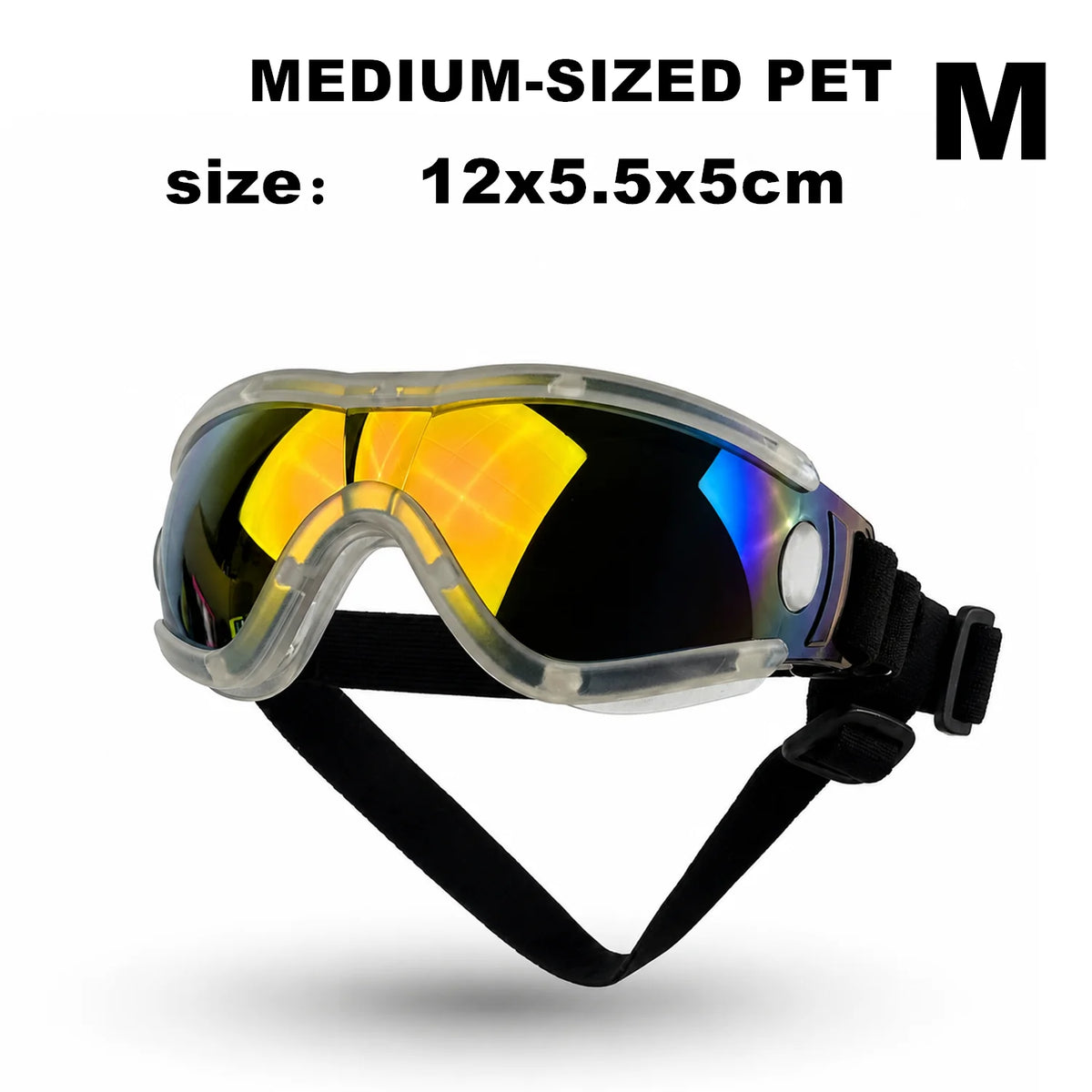 Adjustable Dog Sunglasses | Anti-UV Pet Goggles
